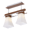 Люстра потолочная Sfera Sveta 85661/2C BROWN+CH