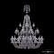 Люстра большая Bohemia Ivele Crystal 1409/20+10+5/530/XL-203/3d Ni