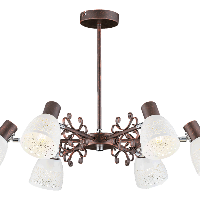 Люстра на штанге Sfera Sveta 85703/6A BKGD