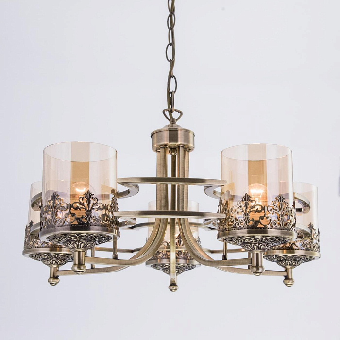 CL464153 Ориент Бронза Св-к Люстра Люстра подвесная  CL464153