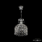 Подвесной светильник хрустальный 14781/22 Ni Drops Светильник одинарный Bohemia Ivele Crystal 14781/22 Ni Drops
