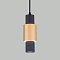 Люстра одинарный Eurosvet 50204/1 LED черный/матовое золото