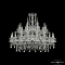 Люстра большая Bohemia Ivele Crystal 1411/20+10/360/2d Ni