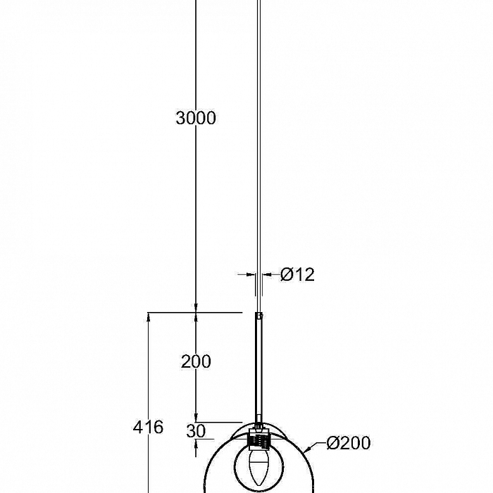 Светильник Maytoni MOD521PL-01G3