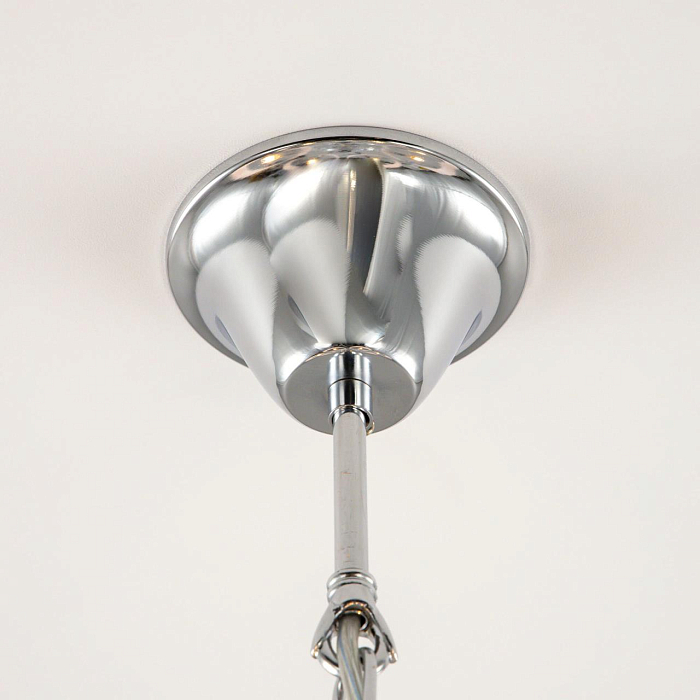 CL466150 Эвита Хром+Белый Св-к Люстра Люстра подвесная  CL466150