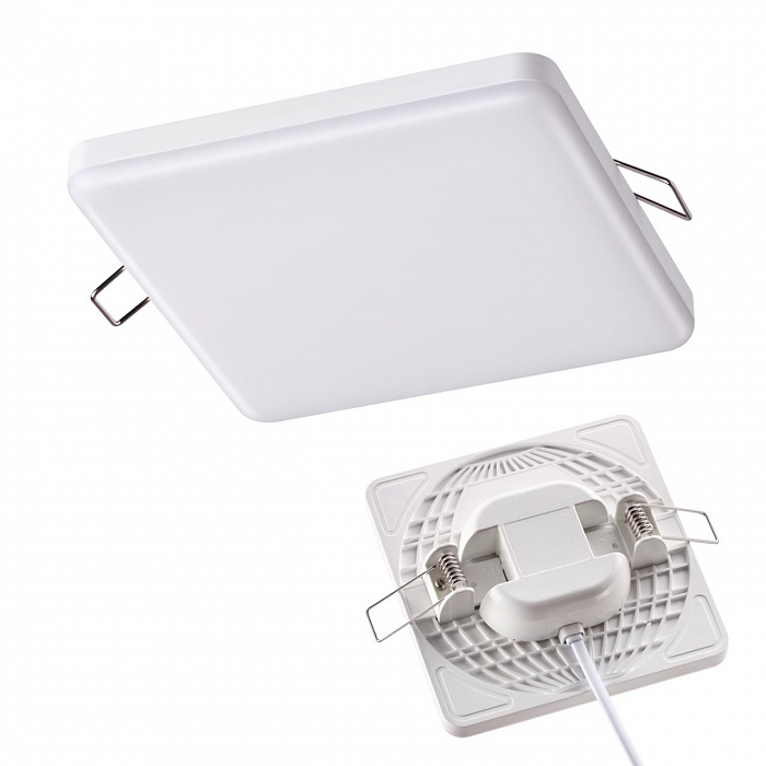 358151 SPOT NT19 501 белый Встраиваемый светильник IP20 LED 3000K 24W 85 - 265V MON Светильник встраиваемый NOVOTECH 358151