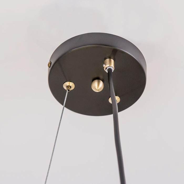 CL105155 Планета Черн+Дымч. Св-к Люстра Люстра подвесная  CL105155