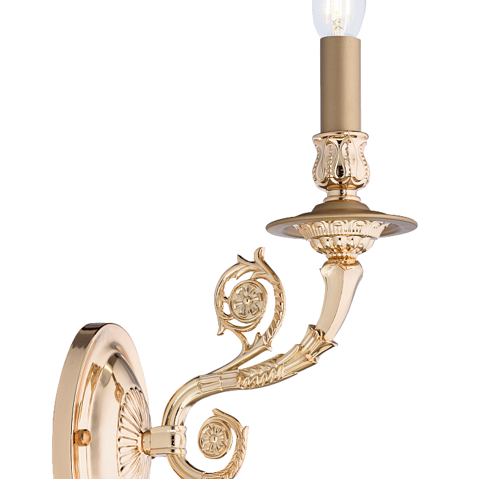 Бра на 1 лампу NewRgy B7024/1W FG+PEARL GOLD