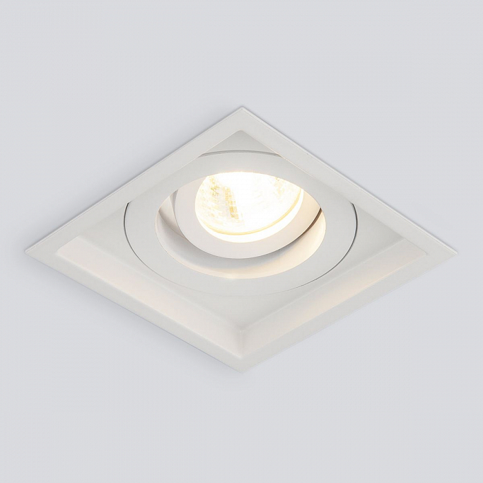 Светильник встраиваемый Elektrostandard 1071/1 MR16 WH белый