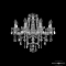 Люстра хрустальная 1415/8/200 Ni Leafs-Лист Bohemia Ivele Crystal Люстра Bohemia Ivele Crystal 1415/8/200 Ni Leafs