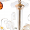 Люстра Crystal Lux CATARINA SP8 V2 GOLD/TRANSPARENT-COGNAC