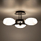 CL131132 Октава Темный+Хром Люстра Люстра потолочная  CL131132