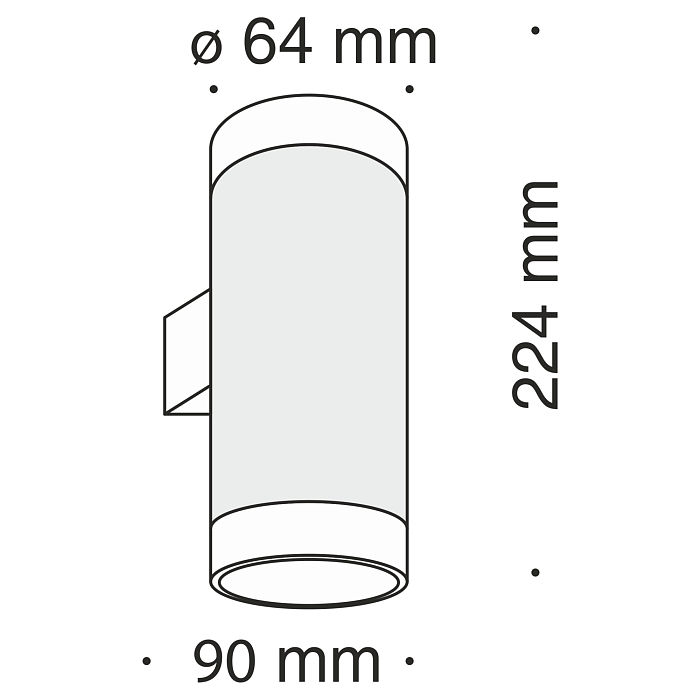 Бра накладной Technical C027WL-L10W