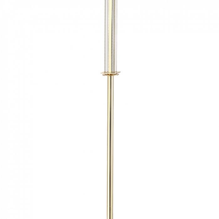 Торшер на 1 лампу Crystal Lux NICOLAS PT1 GOLD/WHITE