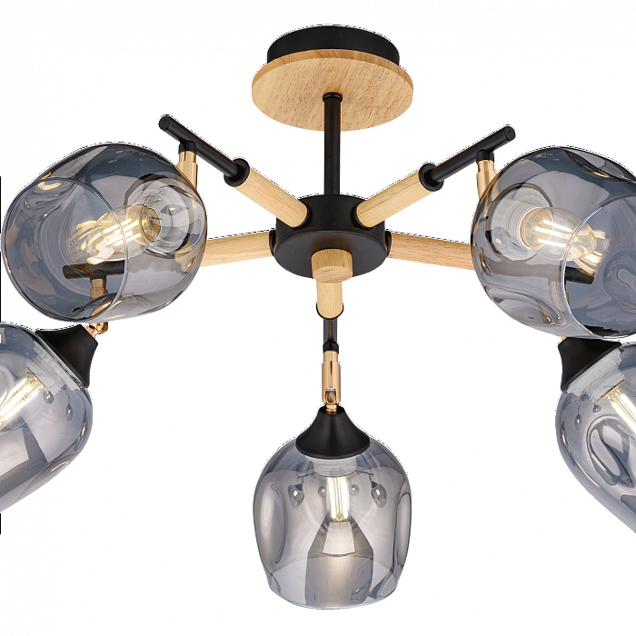 Люстра Sfera Sveta 4714/5 BK+FGD