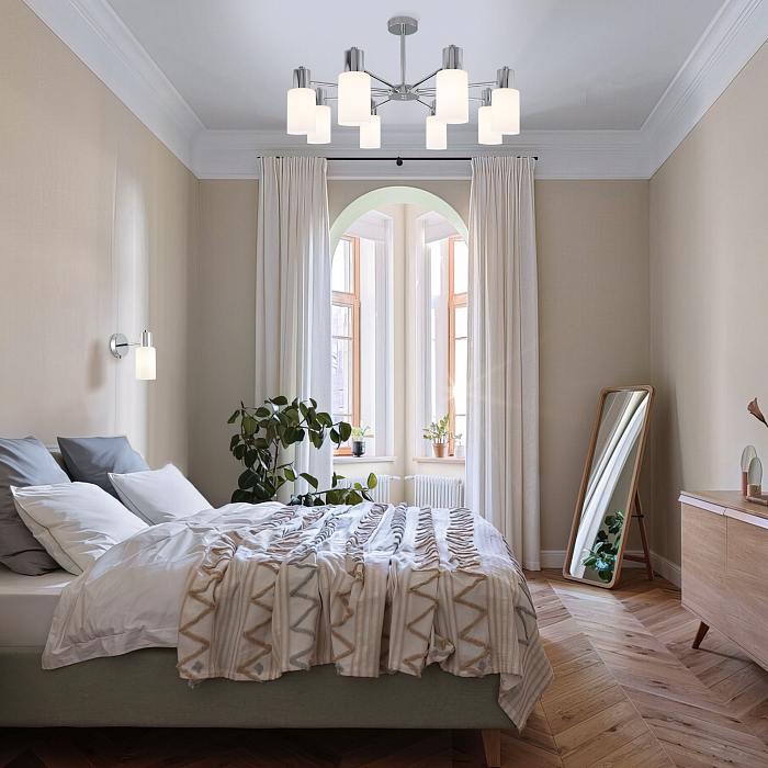 Бра на 1 лампу Eurosvet 70160/1 хром