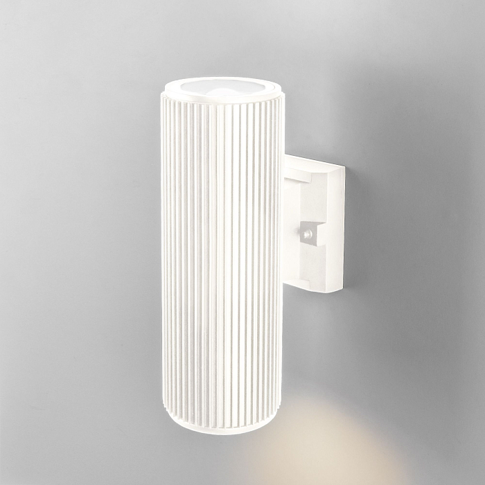 Уличный светильник настенный Elektrostandard 1403 TECHNO песочно-белый