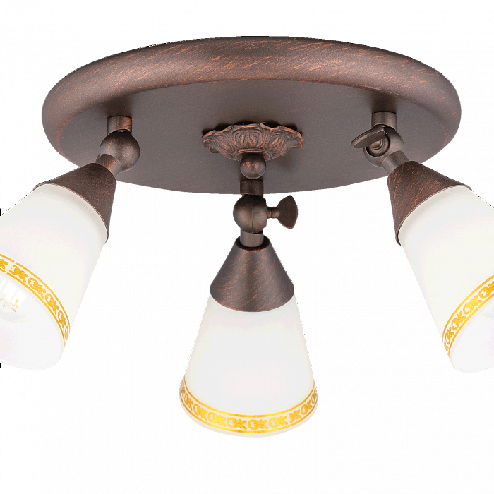 Люстра на 3 и более ламп Sfera Sveta 86054/3CA BR