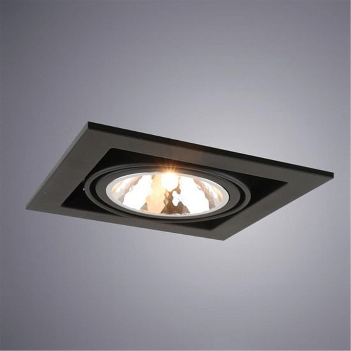 Спот встраиваемый ARTE LAMP A5949PL-1BK