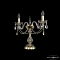 Настольная лампа интерьерная Bohemia Ivele Crystal 1402L/2/141-39 G