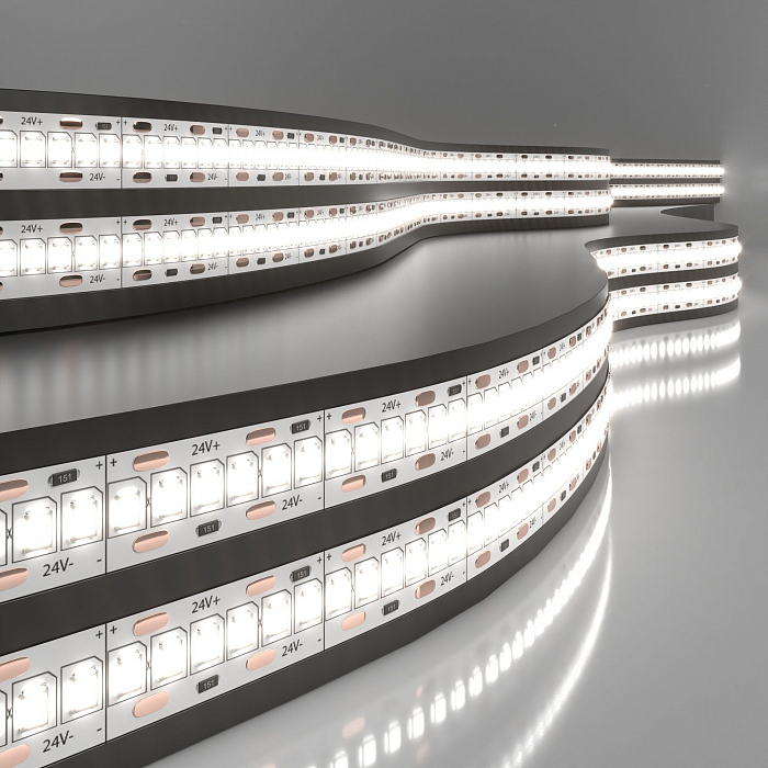 Светодиодная лента Elektrostandard Лента светодиодная 24V 24W 240Led 2835 IP20 дневной белый, 5м