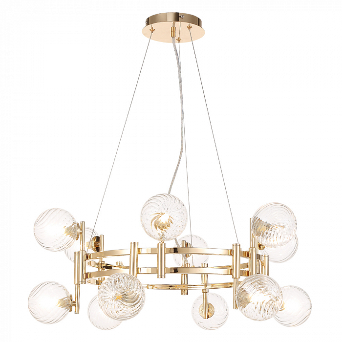 Люстра Crystal Lux LUXURY SP12 GOLD