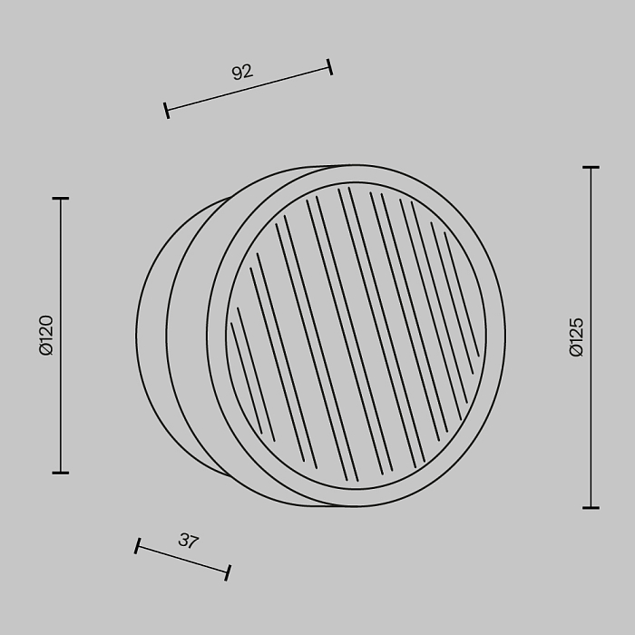 Maytoni MOD493WL-L6BSK1