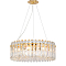 Люстра NewRgy 5075-9GD GOLD+CLEAR
