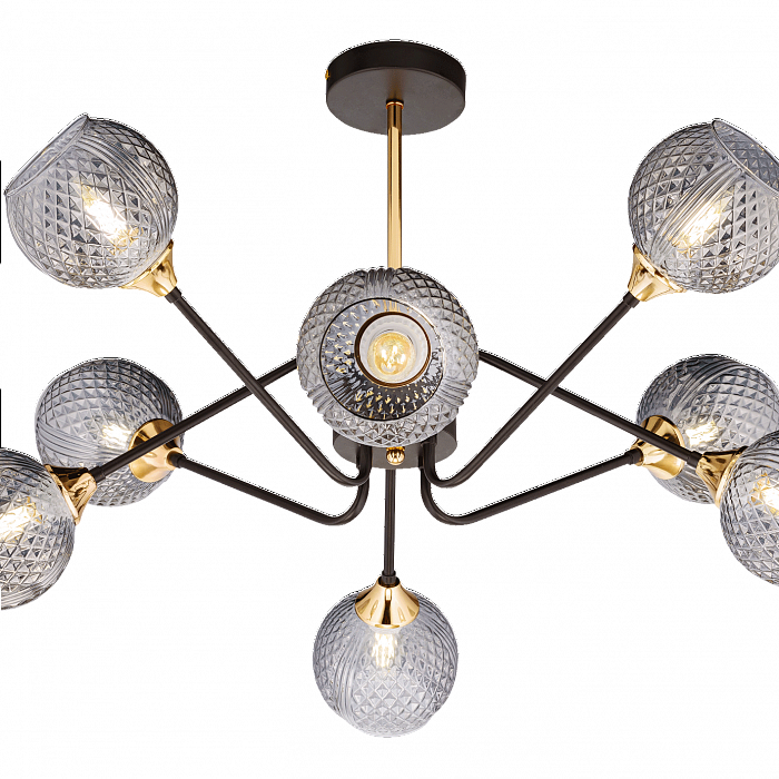 Люстра Sfera Sveta 4898/8 COFFEE+FGD