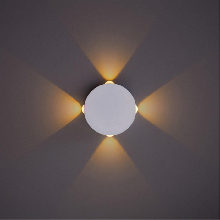 Интерьерная подсветка настенный ARTE LAMP A1525AP-1WH