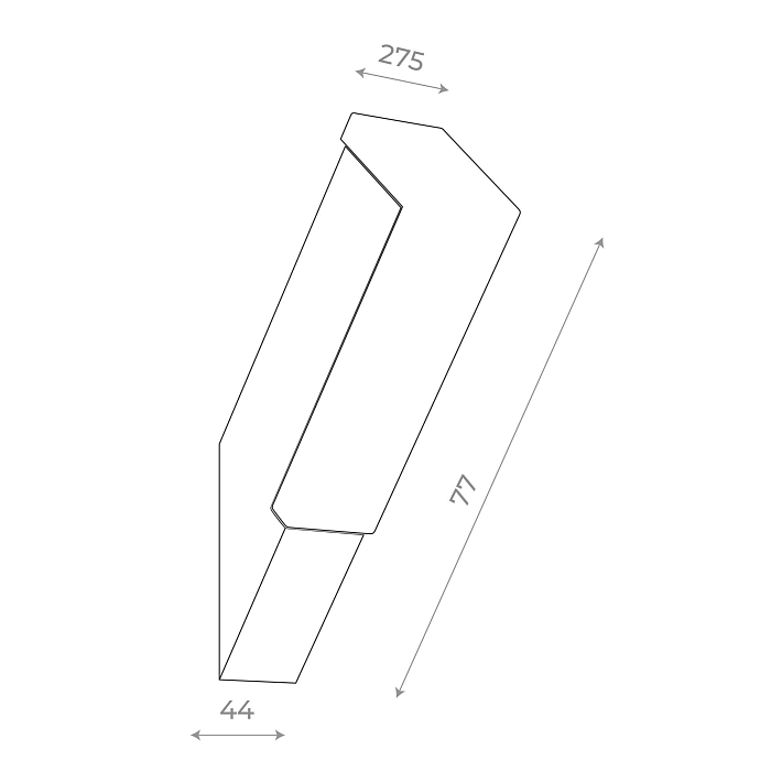 Встраиваемый настенный ST LUCE SL096.411.02