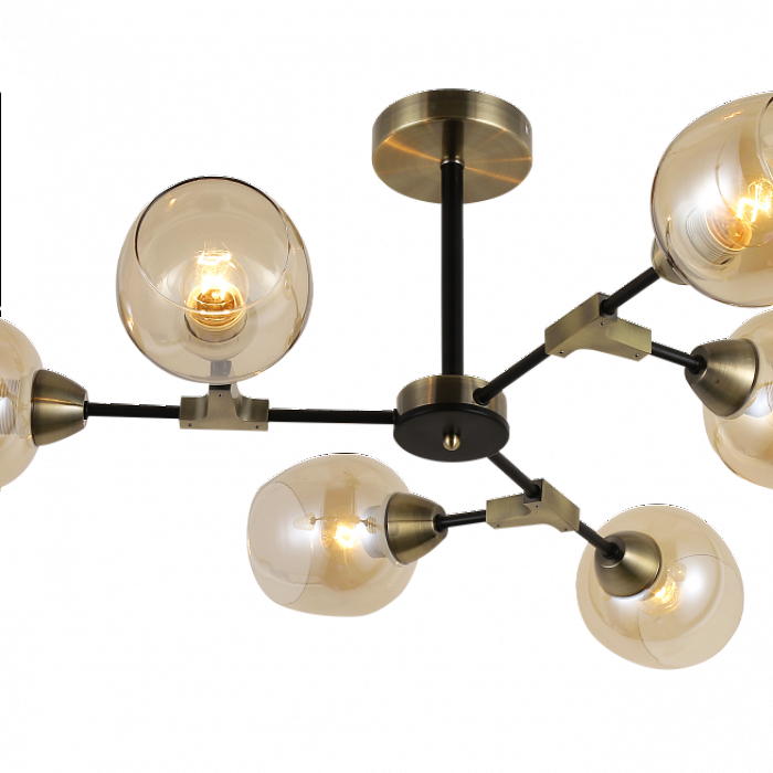Люстра Sfera Sveta 77334/6 BRONZE+BLACK
