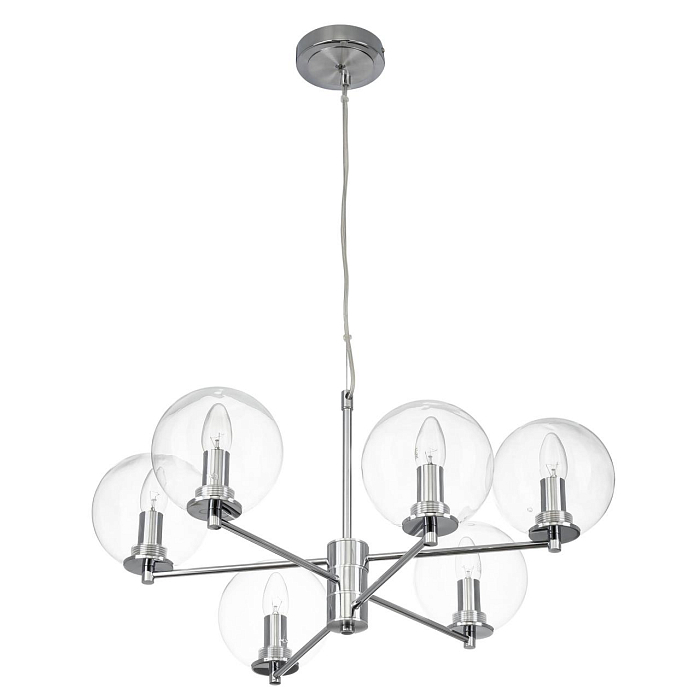 CL240161 Галлен Хром Св-к Люстра Люстра подвесная  CL240161