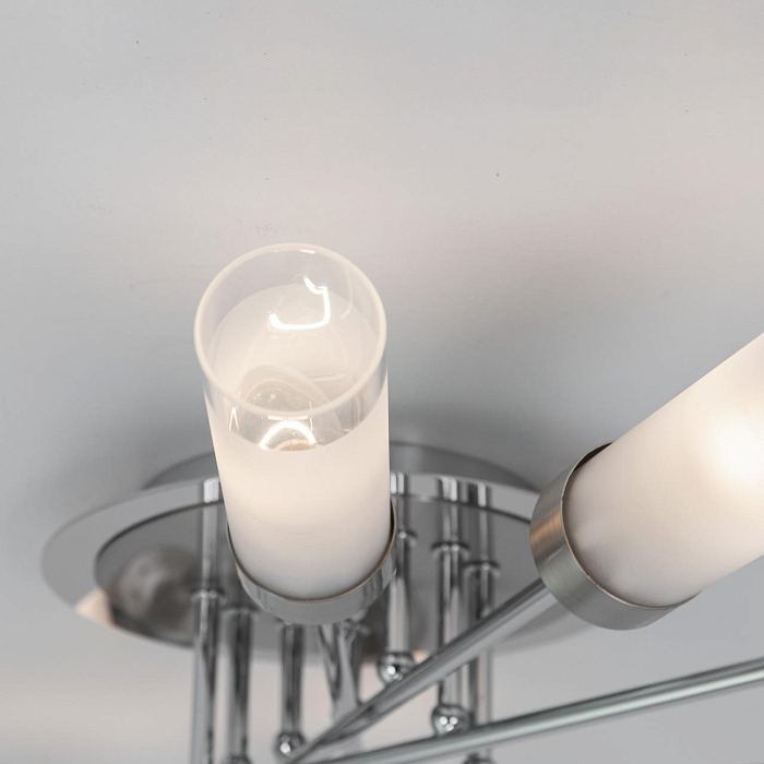 CL109181 Хеликс Хром Мат+Хром Св-к Люстра Люстра потолочная  CL109181