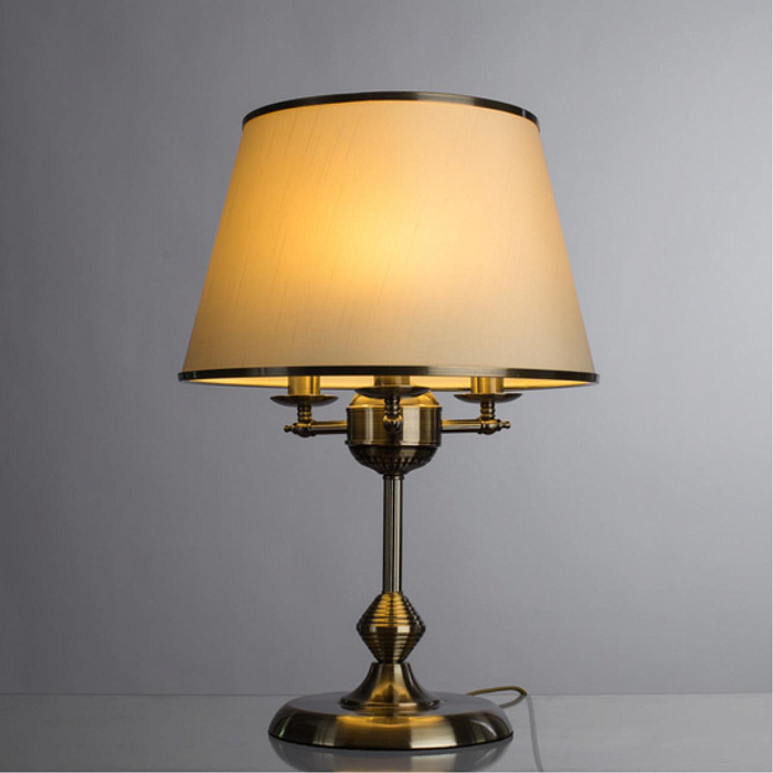 Настольная лампа интерьерная ARTE LAMP A3579LT-3AB
