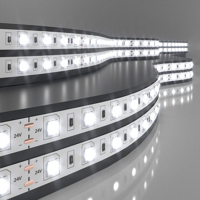 Светодиодная лента Elektrostandard Лента светодиодная 24V 14,4W 60Led 5050 IP20 дневной белый, 5м