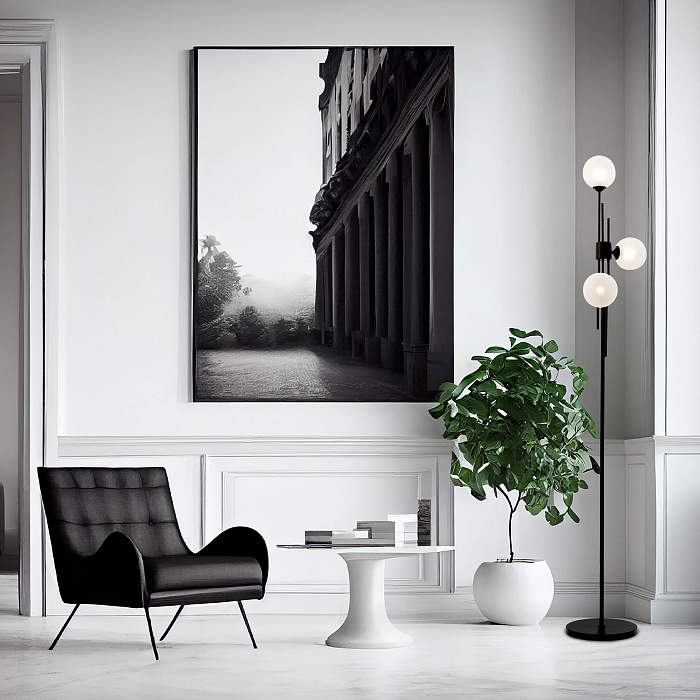 Торшер Eurosvet 01383/3 черный