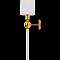 Бра Crystal Lux MIRABELLA AP1 GOLD/WHITE