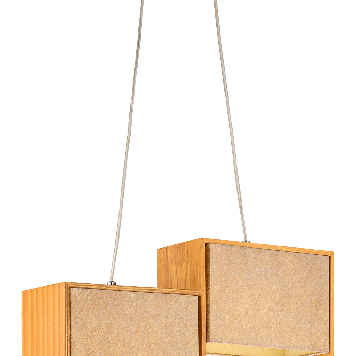 Светильник двойной Sfera Sveta 85502/2PB WOOD+COLOUR