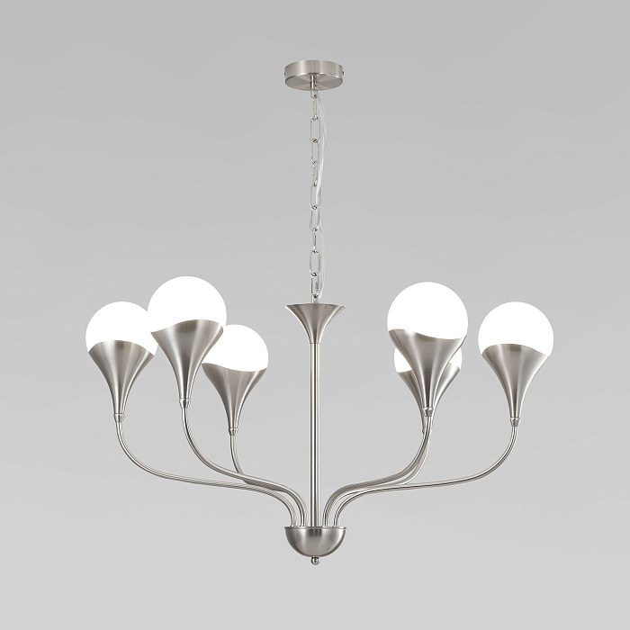 Люстра Eurosvet 60169/6 никель