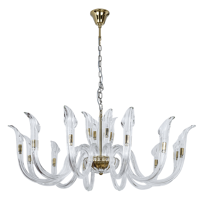 Люстра Newport 3654+12/C gold