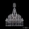 Люстра большая Bohemia Ivele Crystal 1413/24+12+6/460/XL-186/2d G