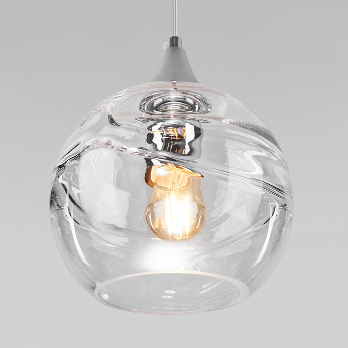 Люстра одинарный Eurosvet 50221/1 прозрачный