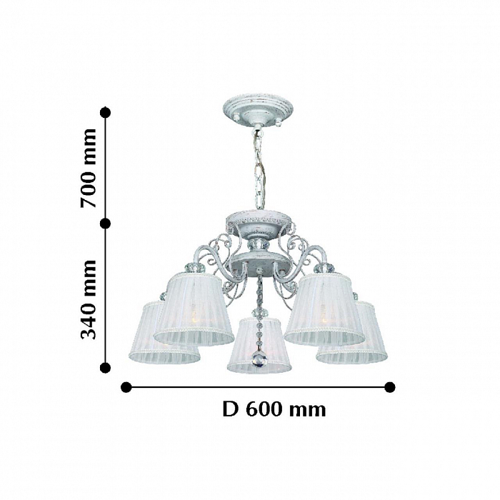Люстра подвесная F-Promo 2150-5PC