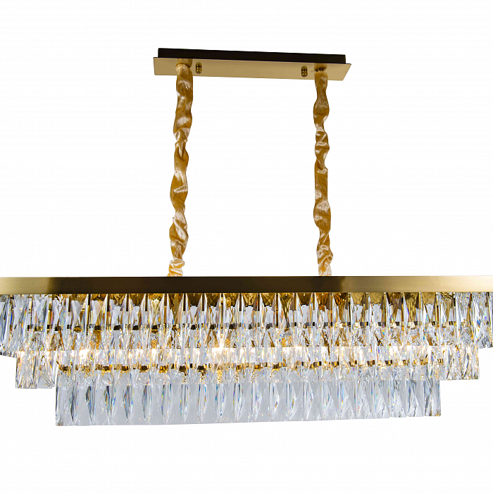 Люстра NewRgy 2431P/14A PT BRS +CL