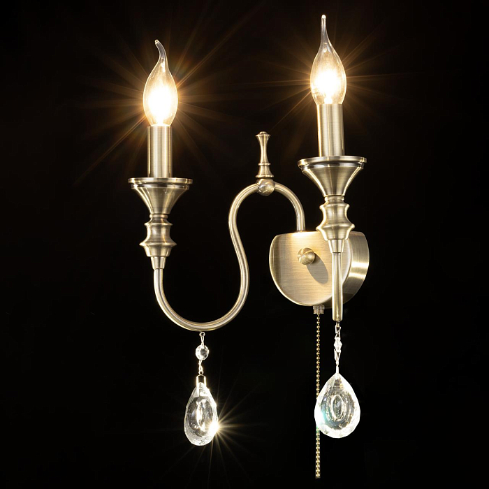 CL437323 Рига Бронза Св-к Бра Бра на 2 лампы  CL437323