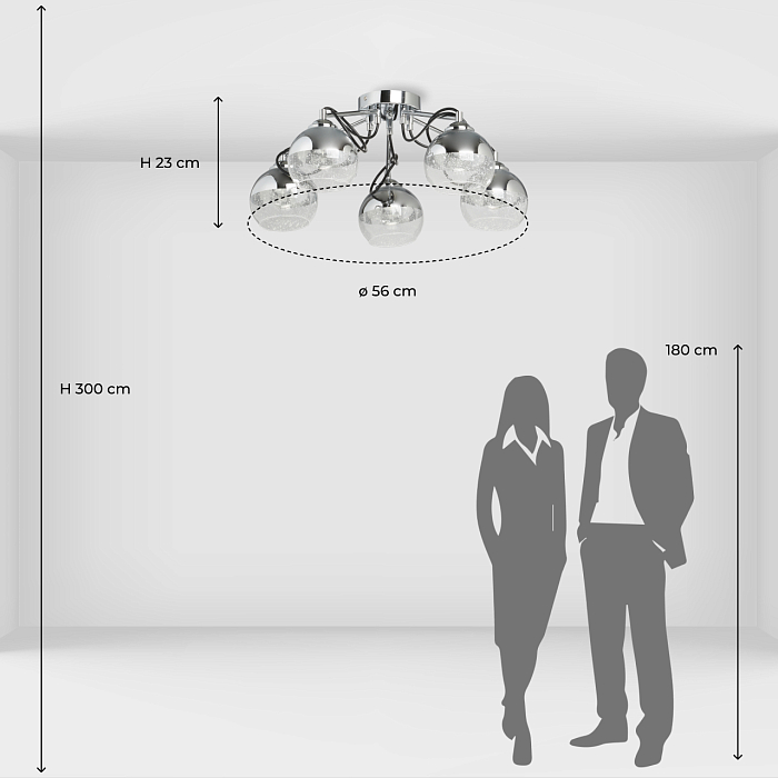 Люстра De City 220013705