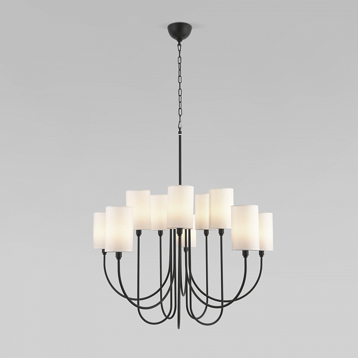 Люстра Eurosvet 60164/10 черный