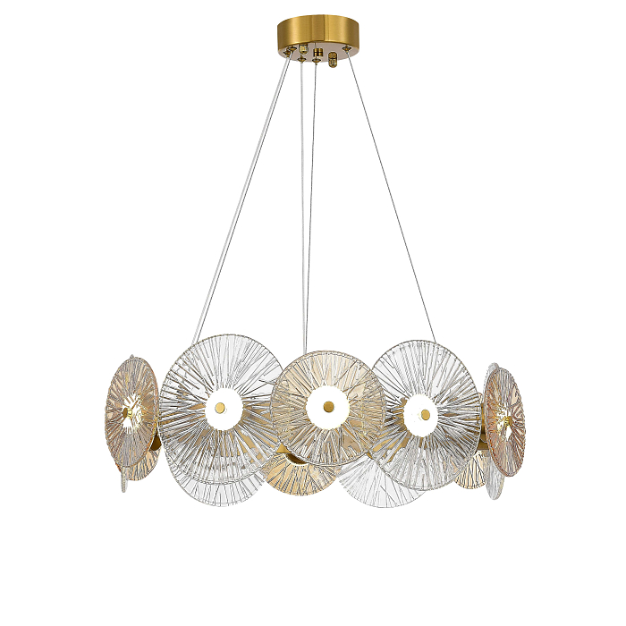 Люстра NewRgy D2816-DW-6 BRASS