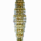 Светильник NewRgy W2814E/13+7A GOLD+CLEAR